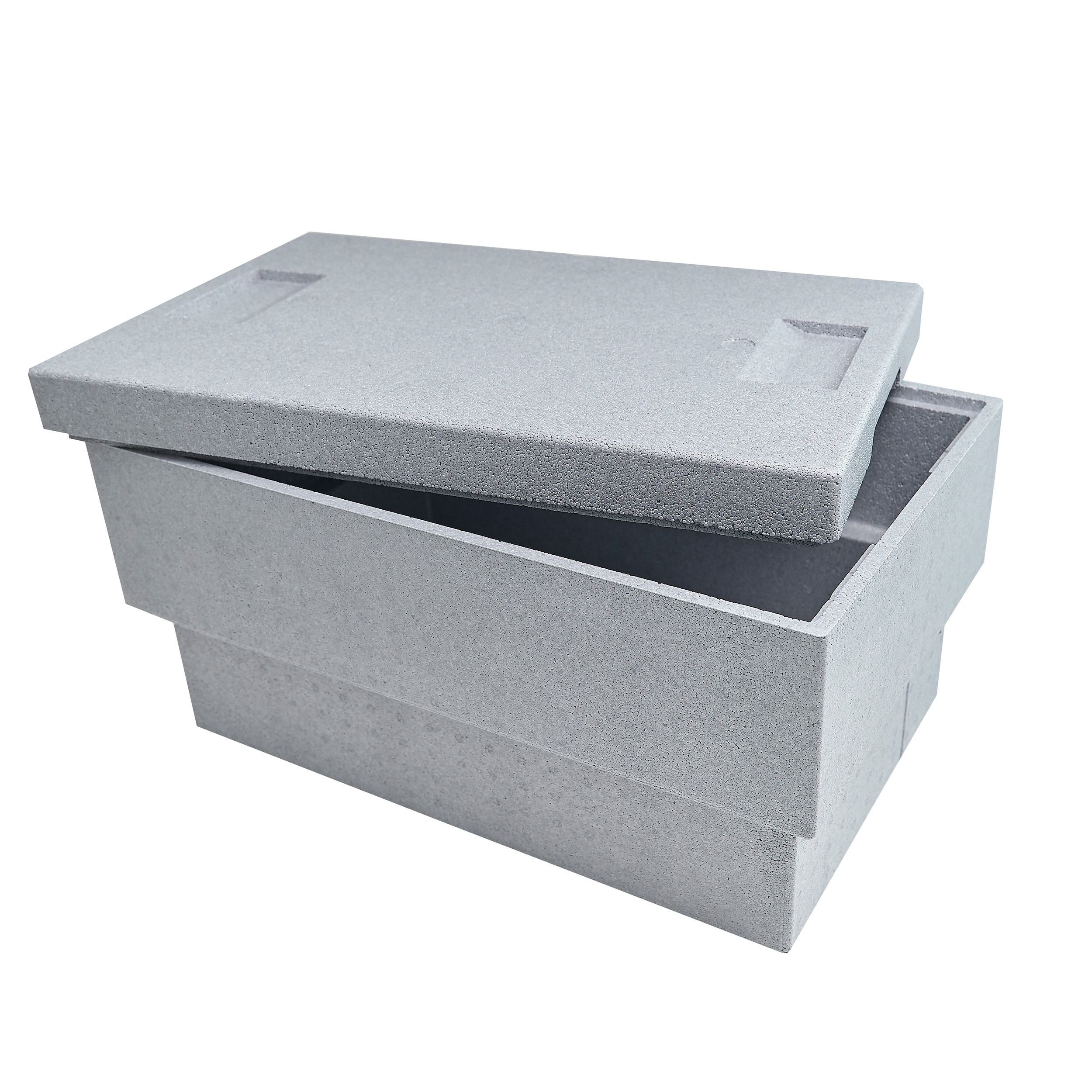 Climapor Transportbox Plus 32l grau 54,5 x 35 x 30 cm Wandstärke 2 cm