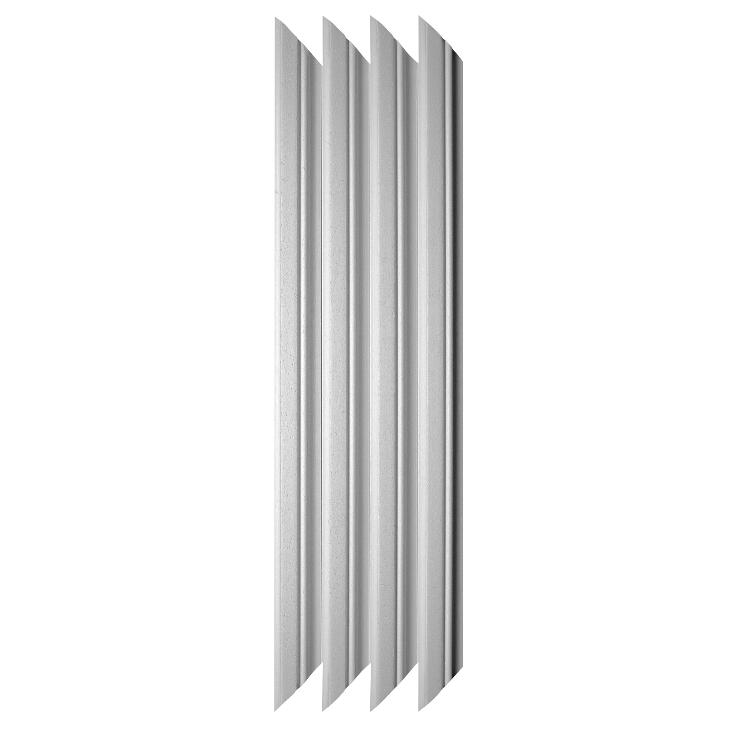 Decosa Wandkassetten-Set Marlene, weiß, 31 mm, 45 cm x 45 cm, 2 Stück