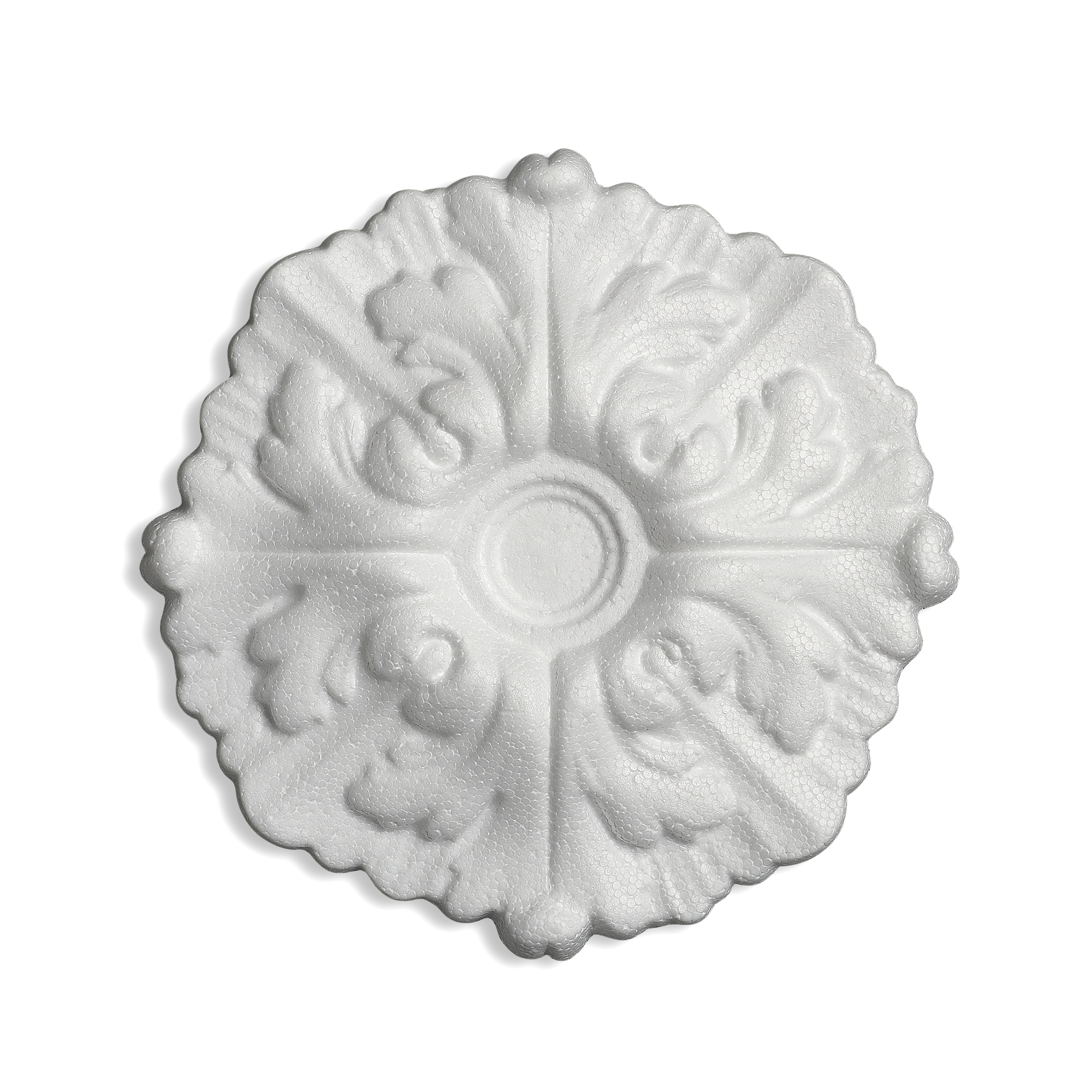 Decosa Rosette Daphne, weiß, Ø 22 cm
