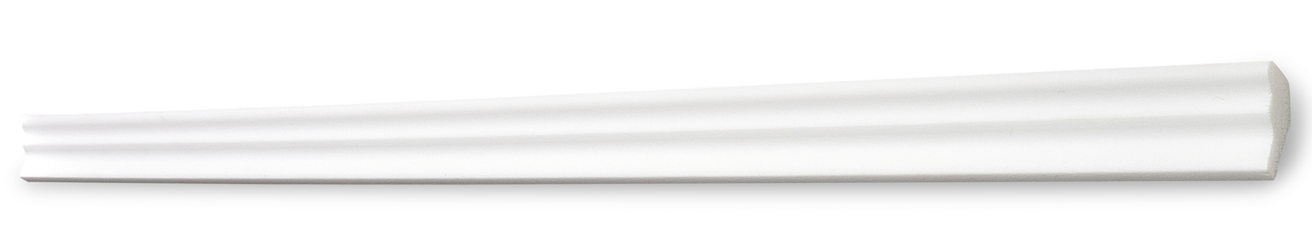 Decosa Zierprofil E25 (Sabrina), weiß, 15 x 25 mm, Länge: 2 m