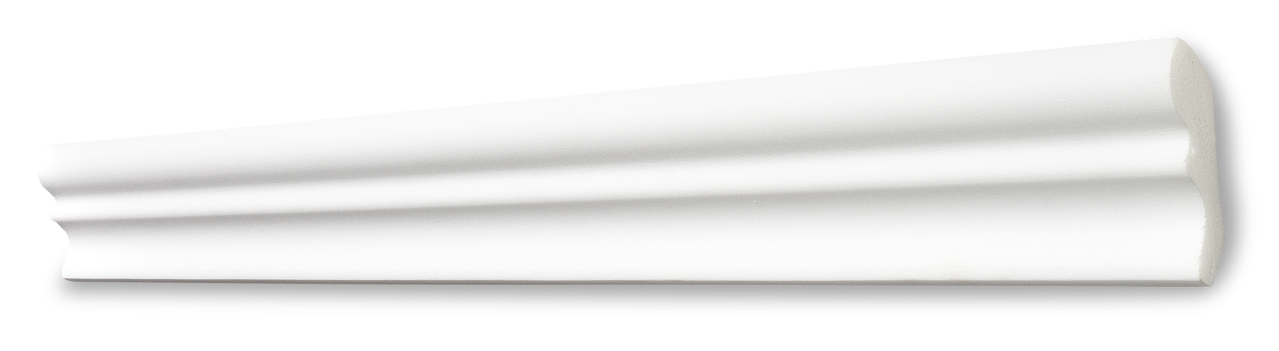 Decosa Zierprofil D50 (Silvana), weiß, 40 x 50 mm, Länge: 2 m