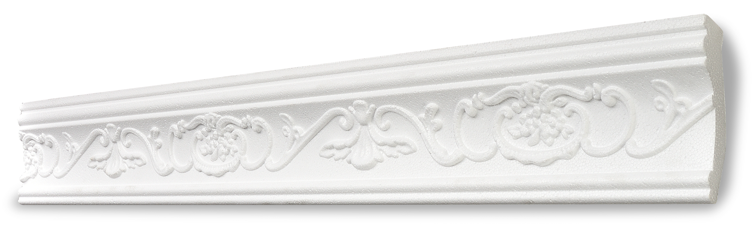 Decosa Zierprofil G6 (Gianna), weiß, 35 x 75 mm, Länge: 2 m
