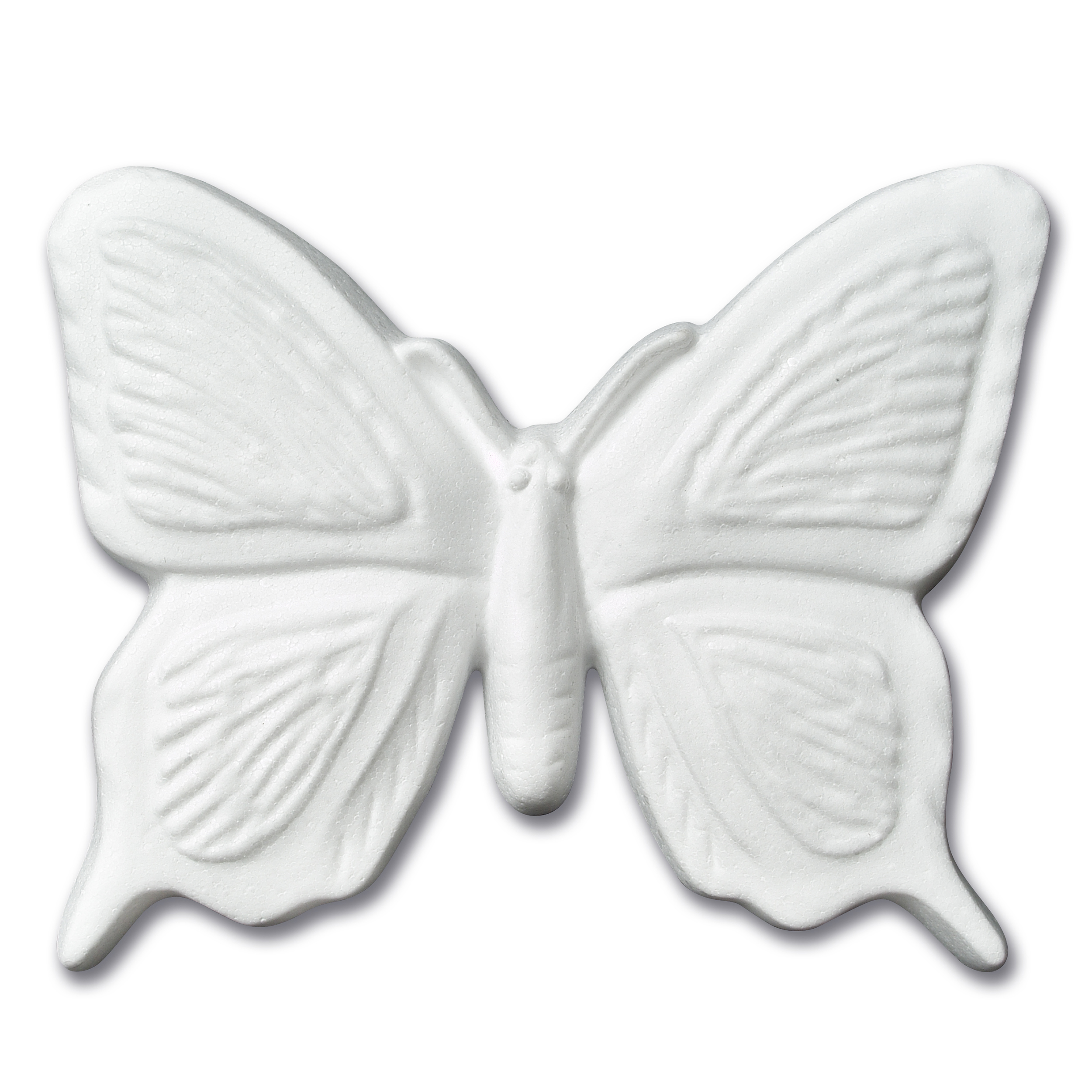 Decosa Wandtattoo Papillon, weiß, 17 x 13,5 cm